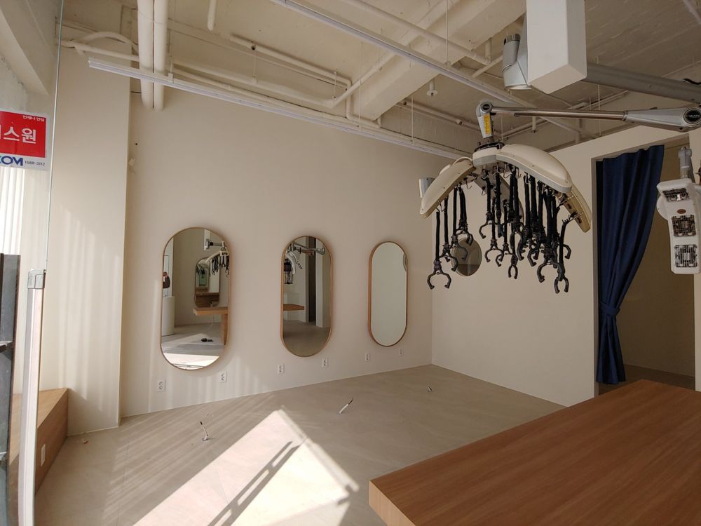 충남 청주시 상당구 금천동 헤어샤롱 미용실, 전기온수기 설치 전 모습