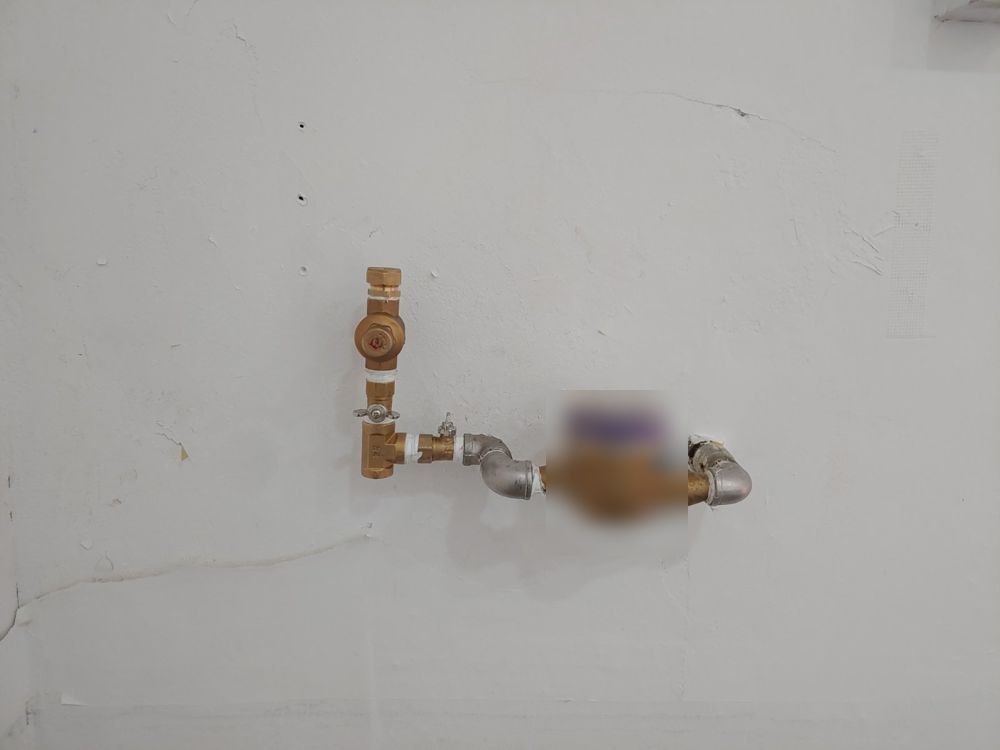 계양구 계산동 반찬가계 싱크대 전기온수기 설치 현장 사진