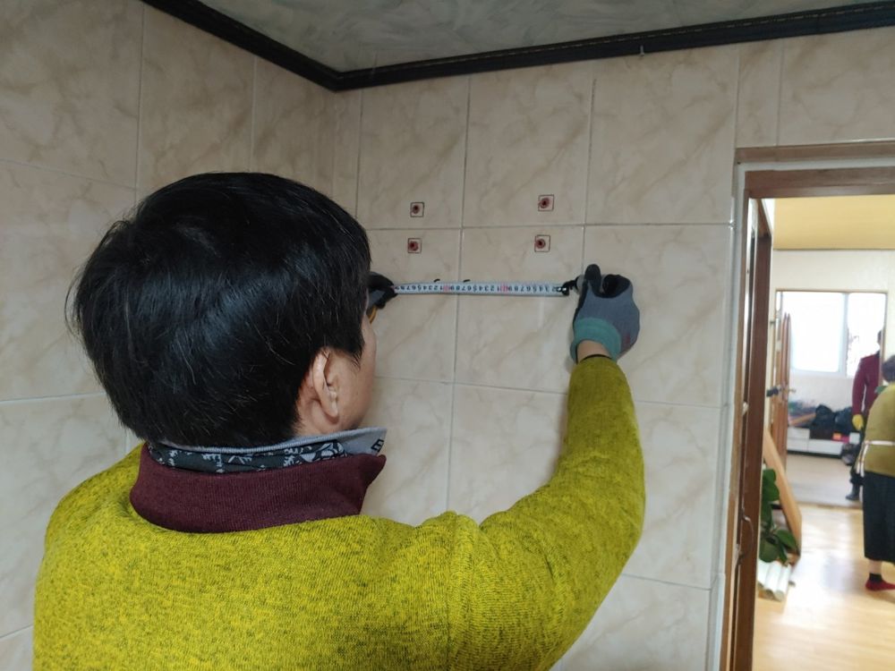 순천시 가정집 주택화장실 전기온수기 교체 현장 사진